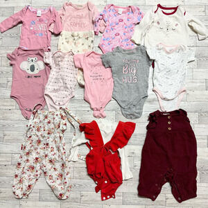 Baby Girl Clothing Bundle 0-3 Months